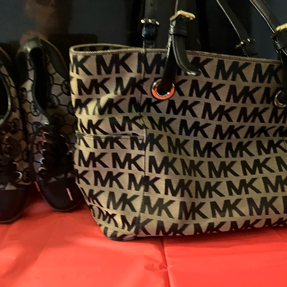 MK purse& Mk sneaks